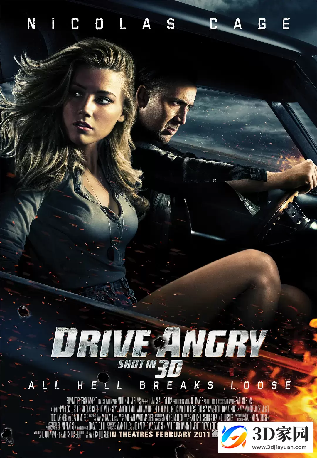 3D电影《狂暴飞车》1080左右3D版 怒火狂飙  网盘下载rive.Angry.3D.H-SBS.Eng.AC3.h264-3D家园