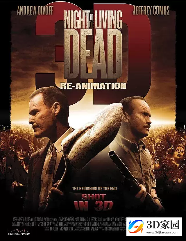 3D电影《活死人之夜3D：复活》左右格式3D版 网盘迅雷BT下载-3D家园