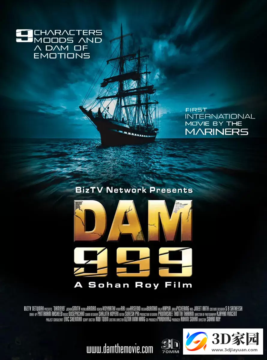 3D电影《大坝999/溃堤决坝999》3D左右格式 高清 网盘迅雷BT下载-3D家园