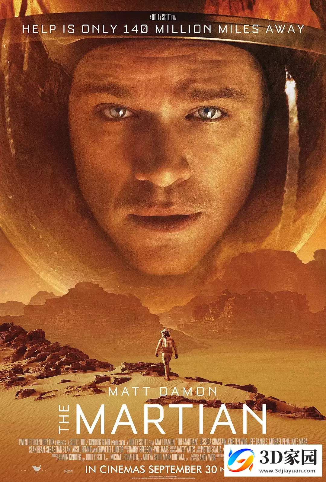 3D电影《火星救援3D》左右格式3D版 高清蓝光 网盘迅雷BT下载-3D家园
