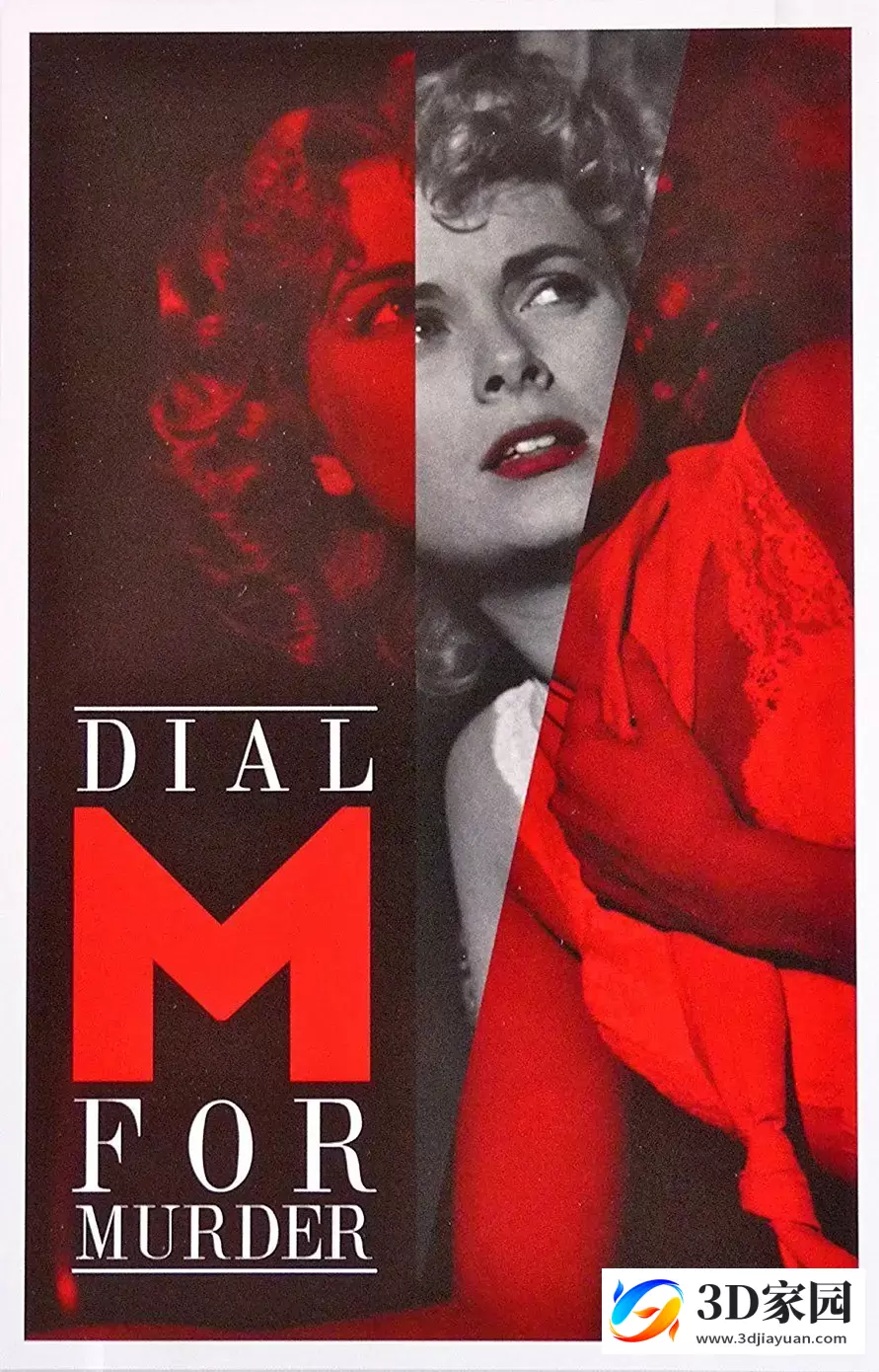 3D电影《电话谋杀案》3D 左右格式 Dial M for Murder 3D 网盘BT迅雷下载-3D家园