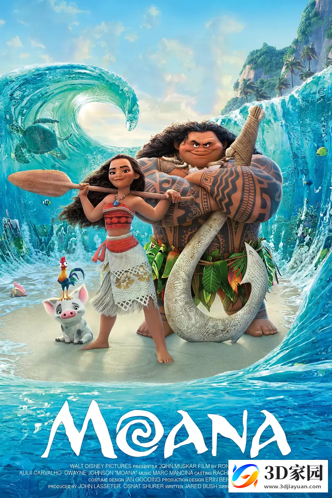 3D电影《海洋奇缘3D》左右格式3D版 高清蓝光原盘MKV 网盘下载-3D家园