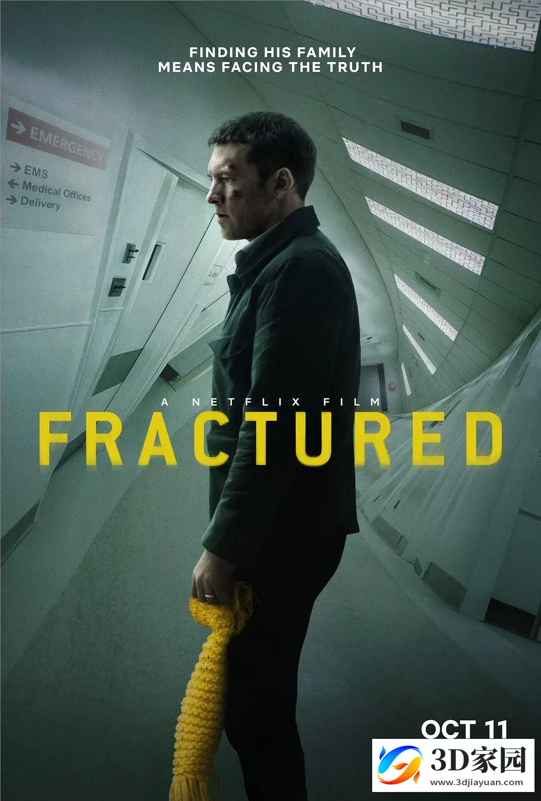 3D电影《断裂》3D左右格式 Fractured.2019 3D网盘 下载-3D家园