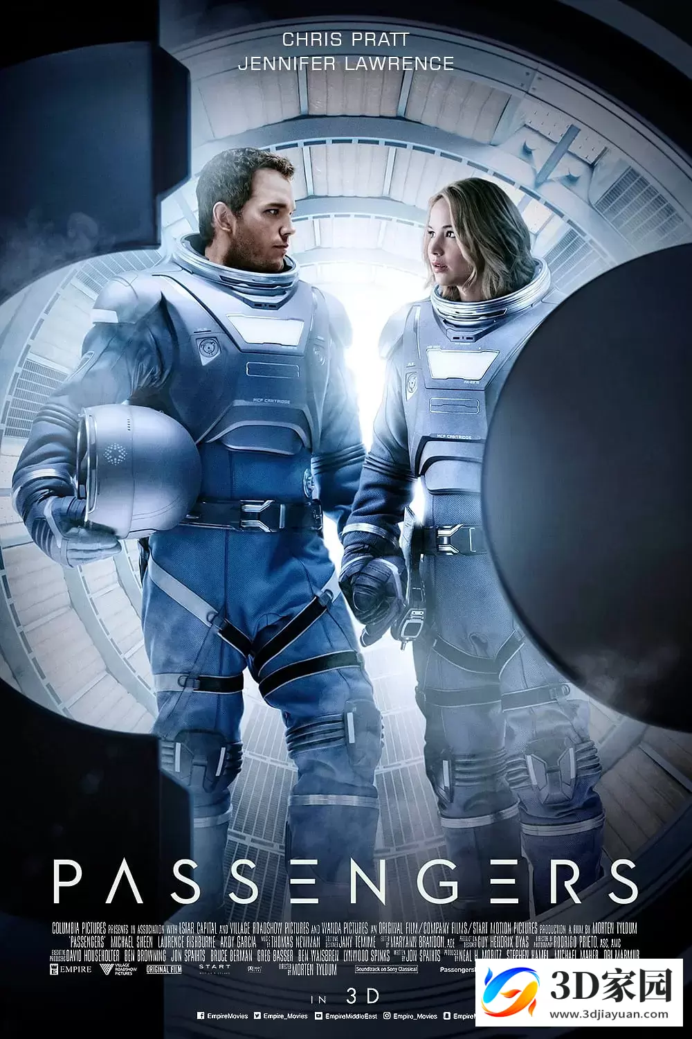 3D电影《太空旅客3D》左右格式3D版 4K高清蓝光原盘 网盘迅雷BT下载-3D家园