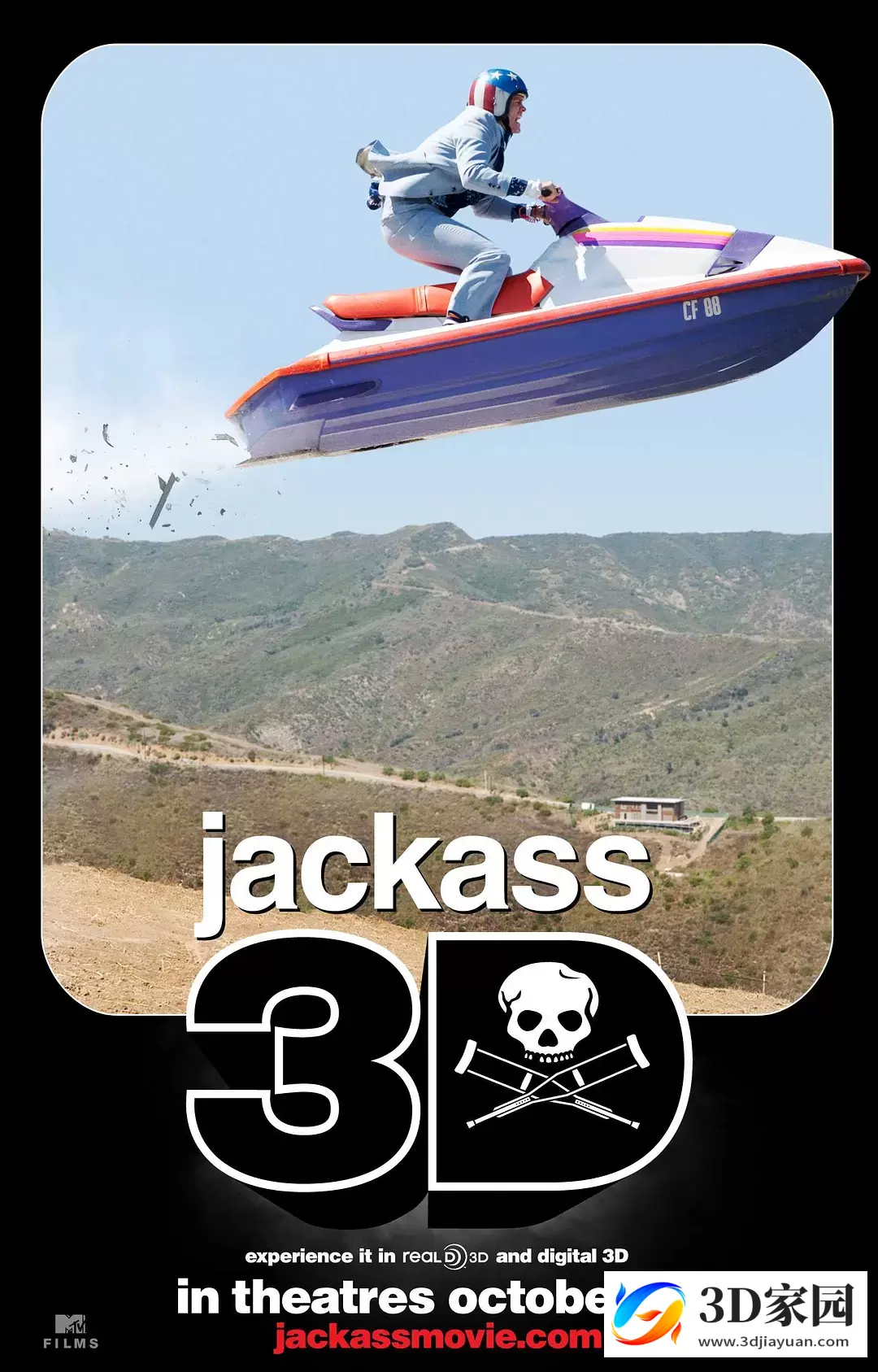 3D喜剧《蠢蛋搞怪秀3D》jackass3D版 左右格式 网盘下载-3D家园