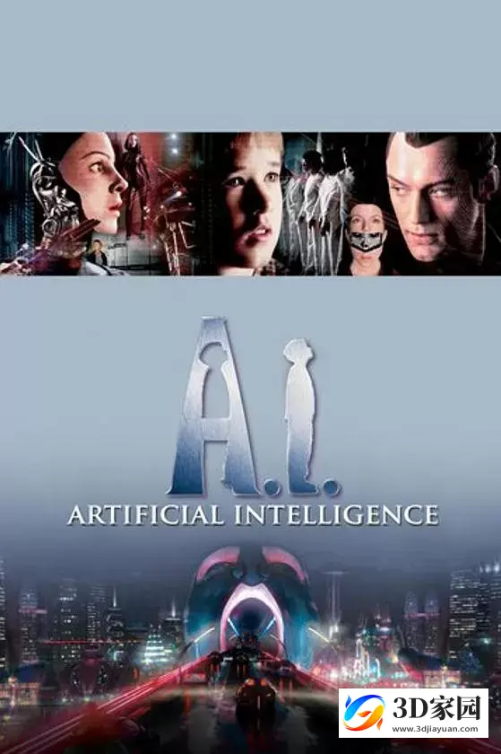 3D电影《人工智能》3D左右格式 高清网盘 下载 VR3D电影左右-3D家园
