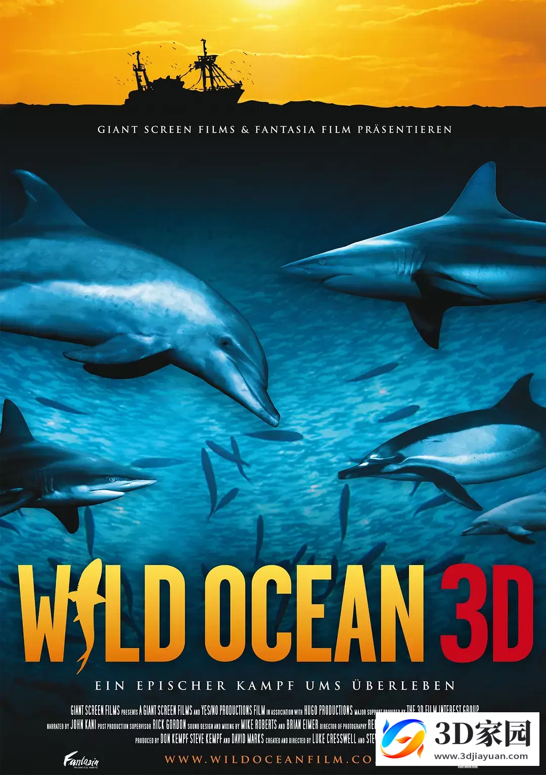 3D纪录片《狂野之海3D/海洋世界3D》左右格式3D版 Imax.Wild.Ocean 网盘迅雷BT下载-3D家园